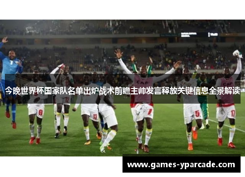 今晚世界杯国家队名单出炉战术前瞻主帅发言释放关键信息全景解读